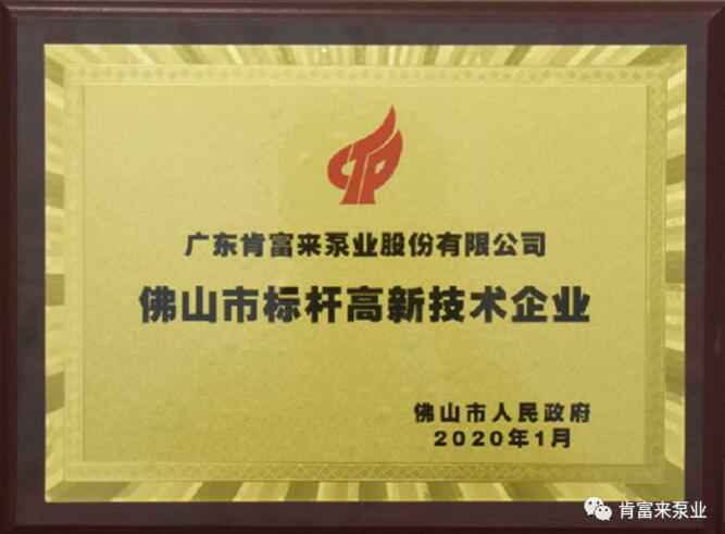 乐鱼官方站在线登入-乐鱼(中国)喜获“佛山市标杆高新技术企业”称号